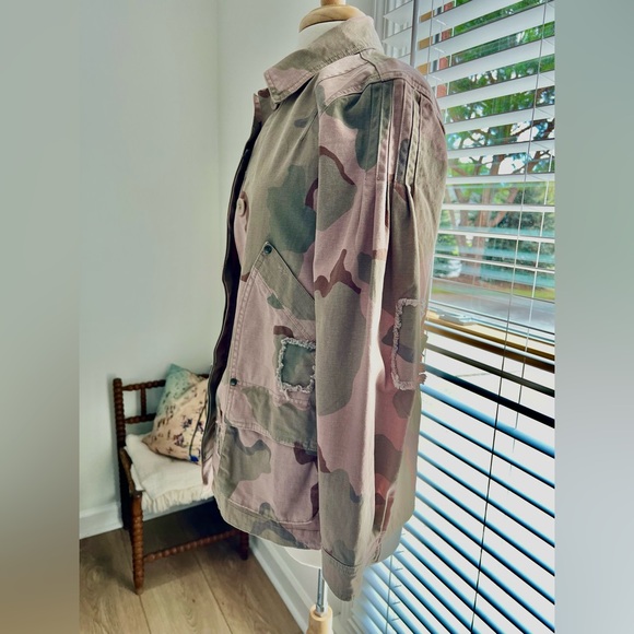 NWT Pink Camo Anthro jacket. Size S - never worn - Picture 2 of 13